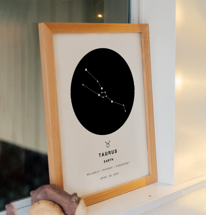 "Taurus" Astro Poster