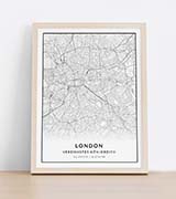 Stadtkarte von London