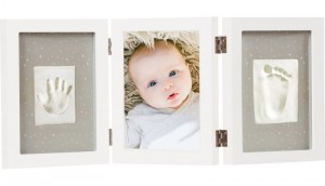 Cadre photos empreintes bébé